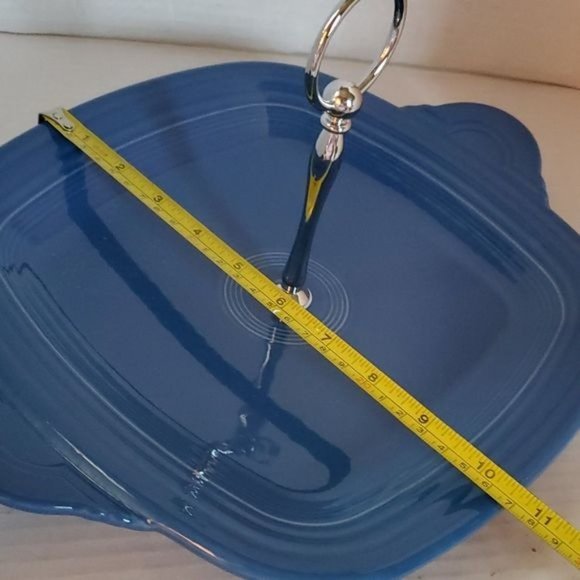 Fiestaware Fiesta Single Tier SERVING Server Plate Dish Plater Lapis CERAMIC - Picture 13 of 15